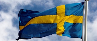 Nationaldagen med "vår" svenska flagga