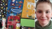 Leons enkla idé – ska hjälpa flyktingbarn i Eskilstuna: "Men jag utmanar hela Sverige"