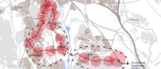 Bergen förebild för spårvagn i Uppsala