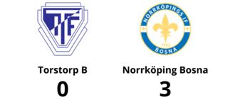 Klar seger för Norrköping Bosna mot Torstorp B på Grosvads IP