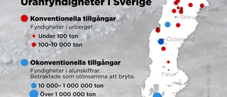 Vd: Vi vill bryta uran i Sverige