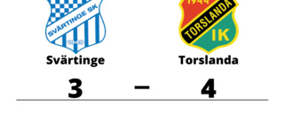 Svårstoppade Torslanda fortsätter vinna - 4-3 mot Svärtinge