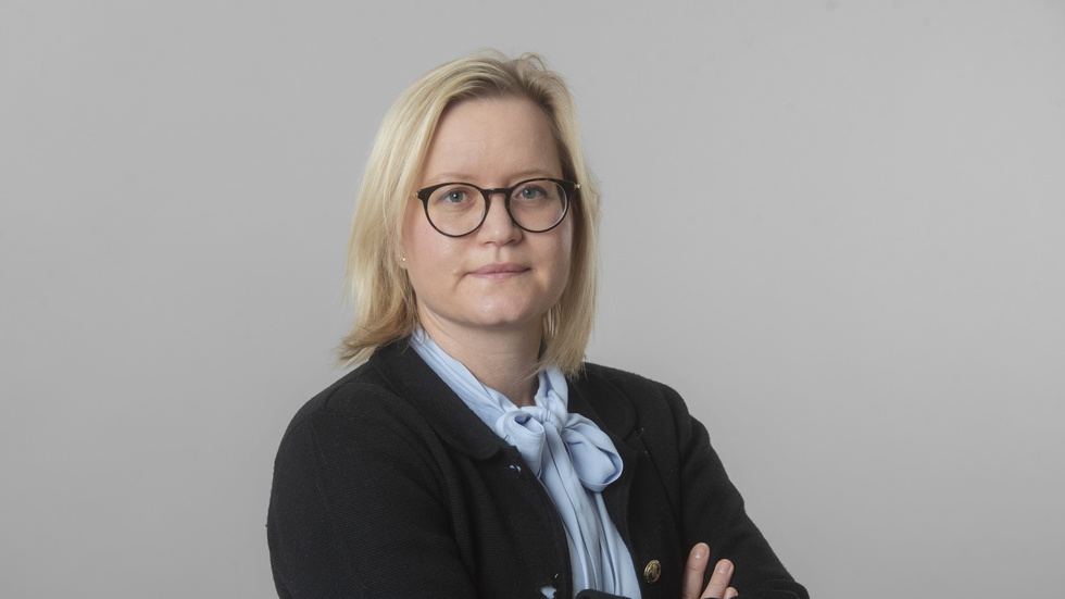 Motorbranschens arbetsgivareförbunds förhandlingschef Hanna Alsén. Arkivbild.