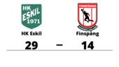 Två klara poäng för HK Eskil mot Finspång