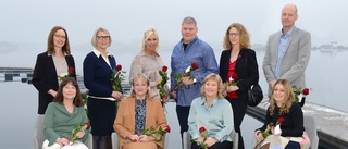 De hyllades för sina 25 år inom Region Kalmar län