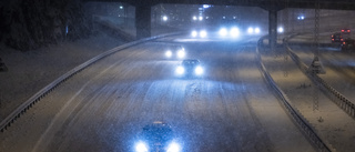SMHI varnar: Snöfall kan påverka trafiken