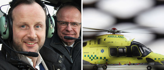 Ackis vill höja beredskapen – bjöd politiker på helikoptertur
