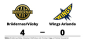 Wings Arlanda besegrade på bortaplan av Brödernas/Väsby
