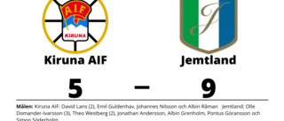 Jemtland för tuffa för Kiruna AIF - förlust med 5-9