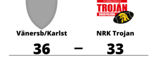 Revansch när Vänersb/Karlst besegrade NRK Trojan