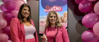 Piteåborna klädde sig i rosa på nya Barbie-filmen