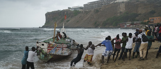 Migrantbåt kapsejsade utanför Senegal