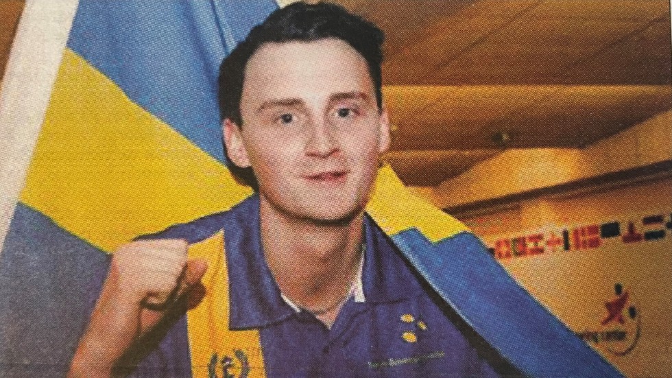 Vimmerbysonen Jesper Svensson var på turné med landslaget för 10 år sedan.