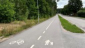 Byt plats på gångbanan och cykelbanan vid Rydskogen