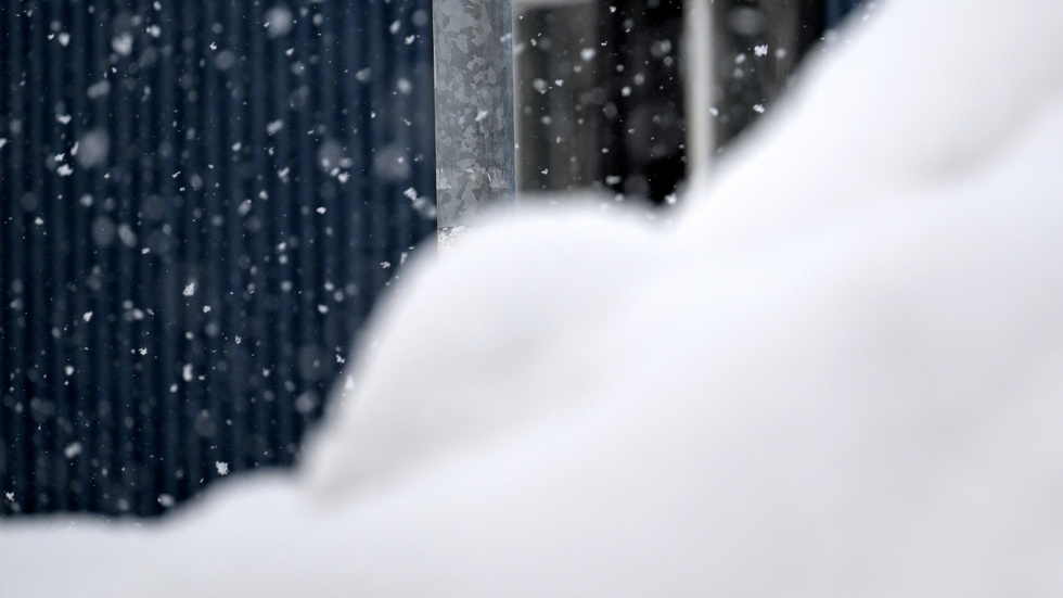 Skribenten gillar inte snövallarna i Strängnäs. Bilden är tagen i ett annat sammanhang.