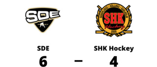 Förlust för SHK Hockey mot SDE med 4-6