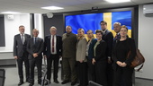 Försvarsutskottet besökte Ukraina