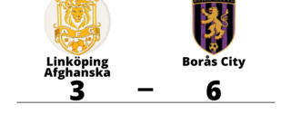 Linköping Afghanska föll mot Borås City med 3-6