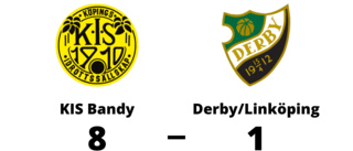 Derby/Linköping chanslöst mot KIS Bandy