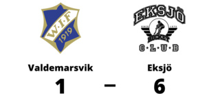 Storseger för Eksjö - 6-1 mot Valdemarsvik