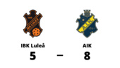Elva raka förluster för IBK Luleå