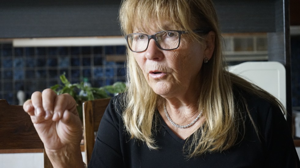 Inger Borén beskriver resan hem från US i Linköping som en "skräckresa". "Jag var livrädd", säger hon.