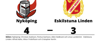 Eskilstuna Linden föll efter dålig start mot Nyköping