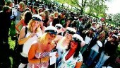 Mösspåtagningen inledde studentfirandet