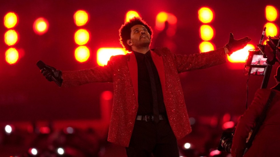 Låten "Blinding lights" med The Weeknd, vars text och musik är skriven av Max Martin, Abel Tesfaye, Jason Quenneville, Ahmad Balshe och Thomas Holter var förra årets mest spelade, enligt Stim. Arkivbild.