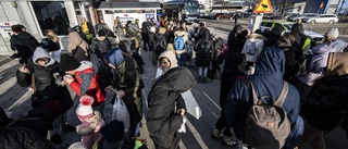 "Kraftig nedgång av antalet flyktingar"