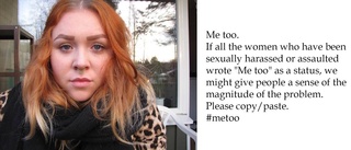 #Metoo uppmuntrar kvinnor att berätta