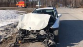 Trafikolycka har inträffat i Öjebyn 