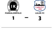 Seger för Luleå FC borta mot Parkalompolo