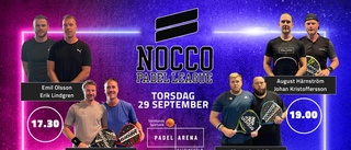 Vi sände från Nocco Padel League – här kan du se matcherna
