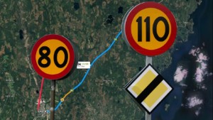Bakslag för Trafikverket – hastighet på nyasfalterade E4-sträckan till Umeå sänks: ”Det är ganska stora spår”