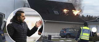 Fotbollsprofilens drama: Familjens villa började brinna – dottern var i huset ✓"Hon skrek bara: Pappa, pappa, det brinner"
