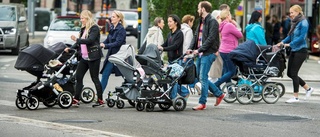 Barnvagnsmarsch ordnas i Uppsala