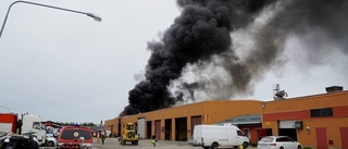 Brand i industribyggnad