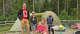Efterlängtad campingsemester