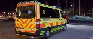Storvretaspelare hämtad i ambulans