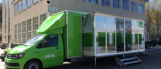 Mobil bank besöker Enköping