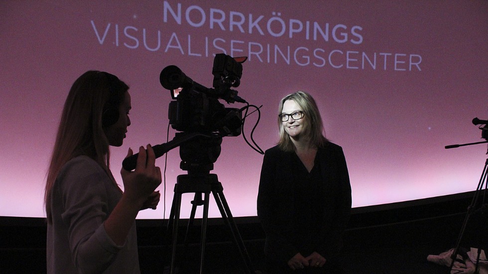 Sofia Seifarth, vd på Norrköping Visualisering AB.