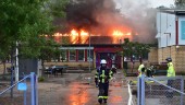 Tonåringar åtalade för skolbrand i Nyköping