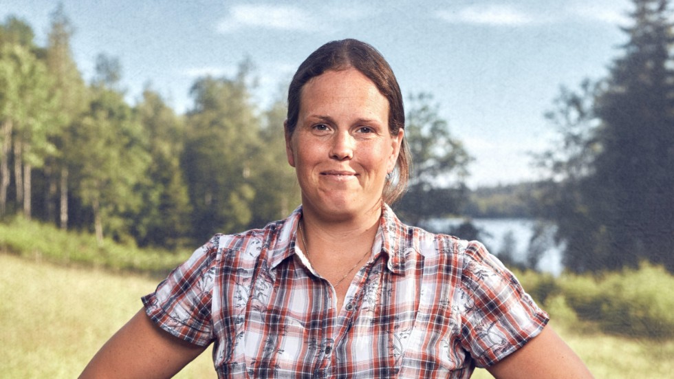 Cecilia Ahlborg vann årets "Farmen". Pressbild.