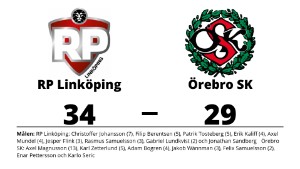 Bra start för RP Linköping efter seger mot Örebro SK