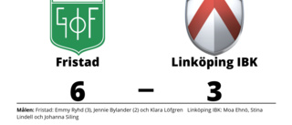 Linköping IBK föll borta mot Fristad