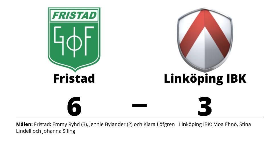 Fristads GoIF vann mot Linköping IBK Ungdom