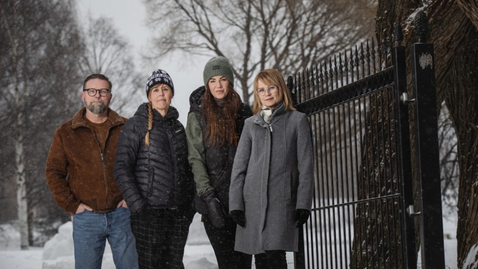 Peter Lindvall, Malin Christoffersson, Mari Gustafsson and Lenitha Andersson-Junkka.