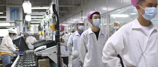 Apple riskerar störningar i Kina