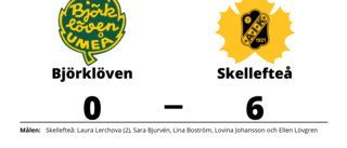 Skellefteå vann tidiga seriefinalen mot Björklöven